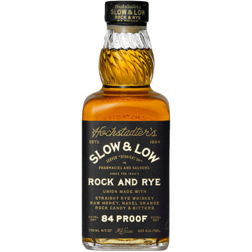 Hochstadter's Slow & Low Rock and Rye Straight Rye Whiskey (Review)