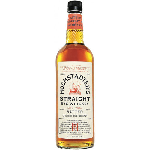 Hochstadter's Vatted Straight Rye Whiskey (Review)