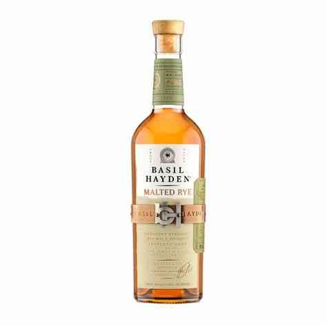 Basil Hayden Malted Rye Whiskey bottle for liquor & spirits