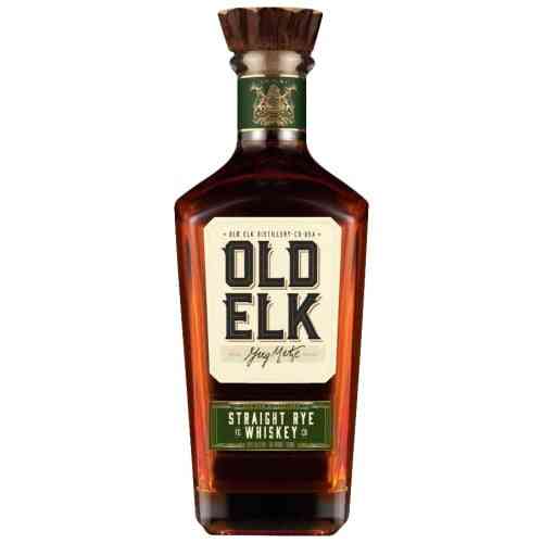 Old Elk Straight Rye Whiskey Bottle
