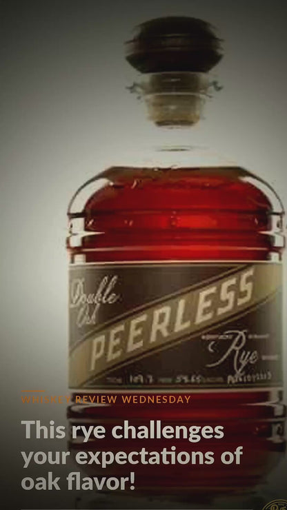 [ON-PAGE — DO NOT DELETE] Peerless Double Oak Rye tasting video