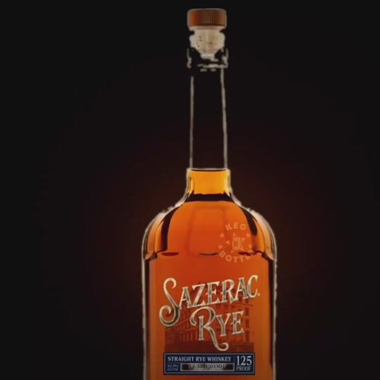 Sazerac Rye Full Proof review video — the rye that changes with a drop of water