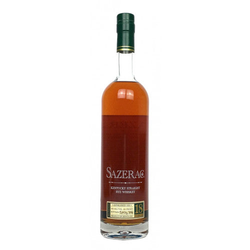 Sazerac 18 Year Old Straight Rye Whiskey (Review)