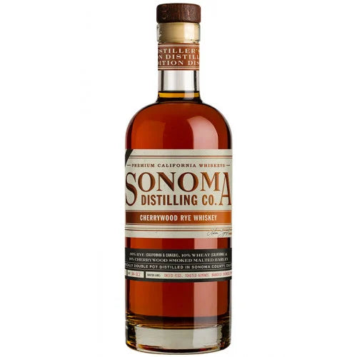 Sonoma County Cherrywood Rye Whiskey (Review)