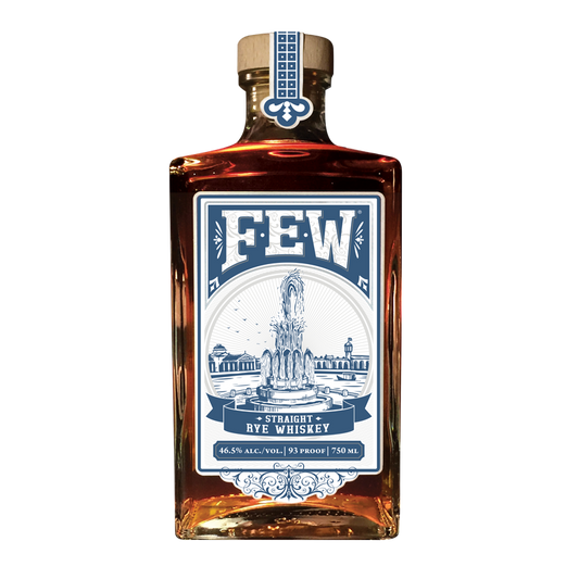 FEW Straight Rye Whiskey Bottle