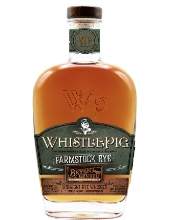 WhistlePig FarmStock Beyond Bonded Rye whiskey bottle