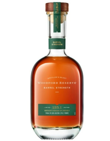 Woodford Reserve Barrel Strength Rye Bottle